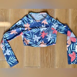 Roxy Girl’s Rash-guard Sz M 10